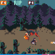 Three players gameplay. 64x64 ill-fated, Rogue, Cleric and Mage adventuring without Fighter.