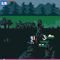 Single Player. 64x64 ill-fated, warrior in swamp level fighting giant leeches.